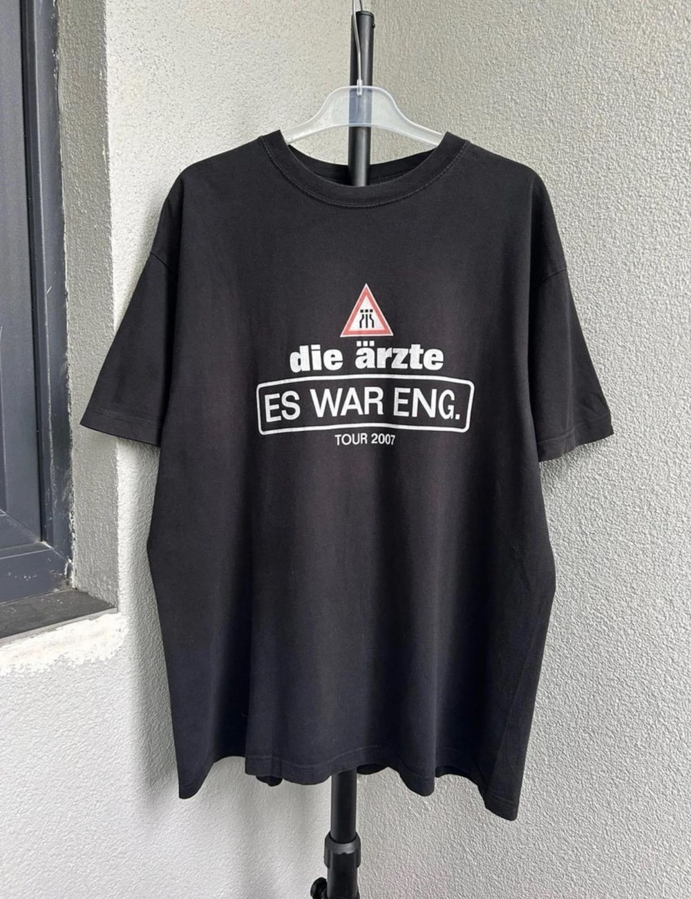 2007 Die Arzte Tour Es War Eng Rock Band T Shirt